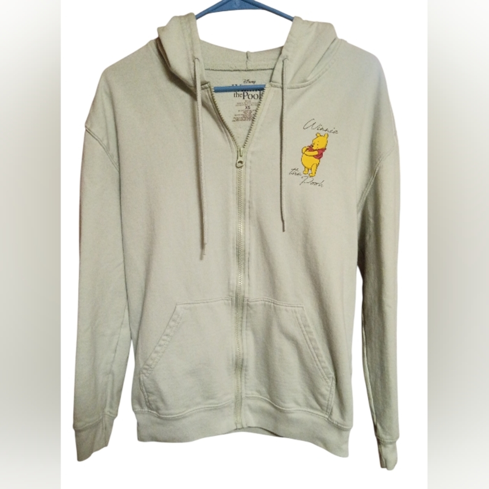 Disney Winnie The Pooh Zip Up Hoodie Size XS Very Good Condition - Picture 1 of 4